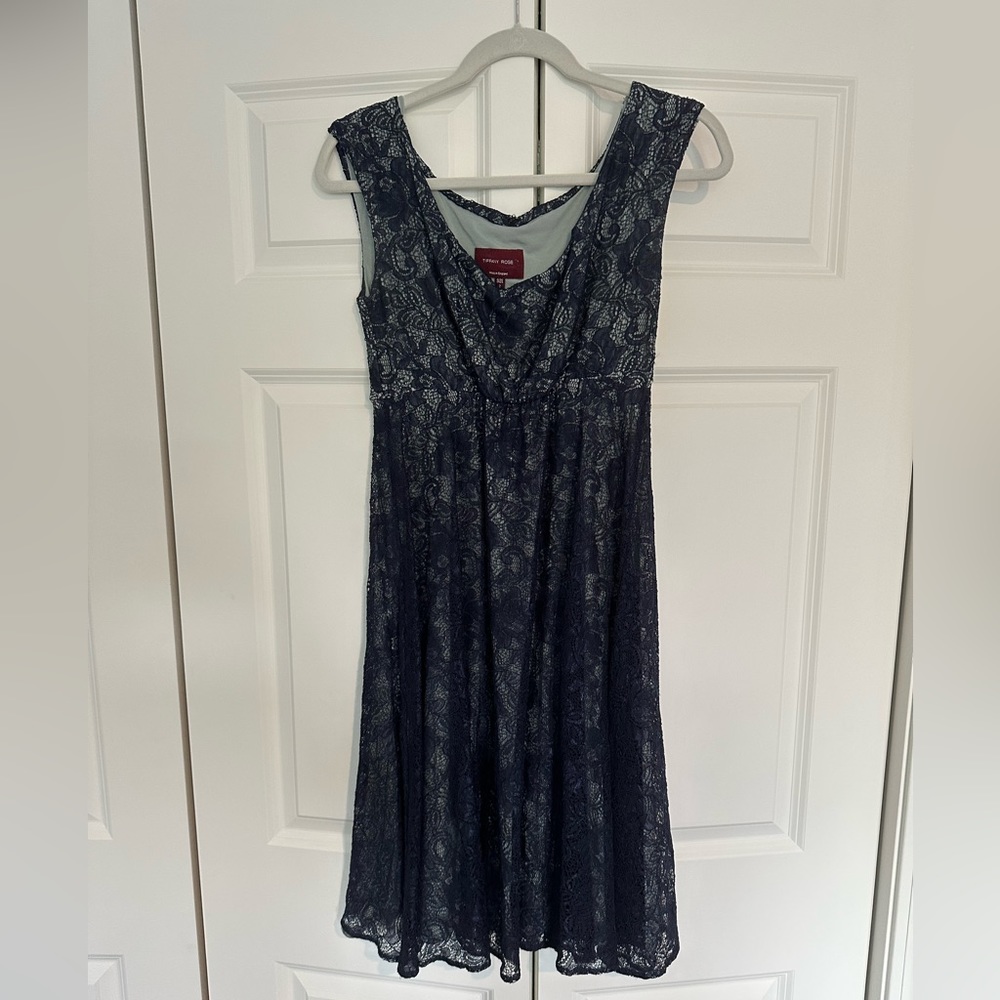 Tiffany Rose lace maternity dress